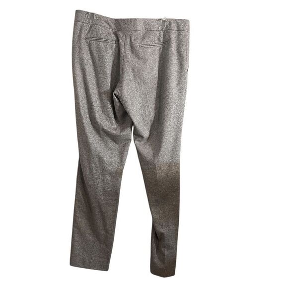 Chaiken Womens Pants 8 Gray Wool Blend Straight Leg Trousers - Picture 3 of 5